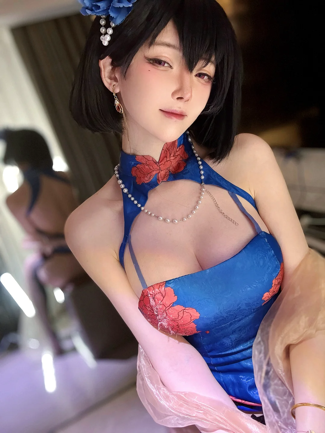 一小央泽 - 碧蓝航线 建武 旗袍 [87P,7V-1.85GB] tg@simisebaisi 【丝足阁】039.webp